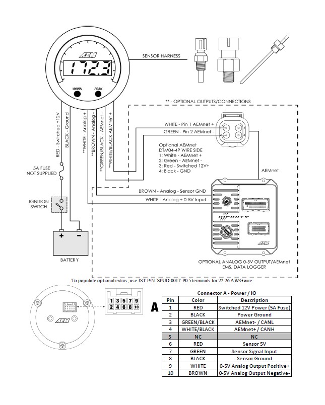 chevy 5.3 oil pressure sensor