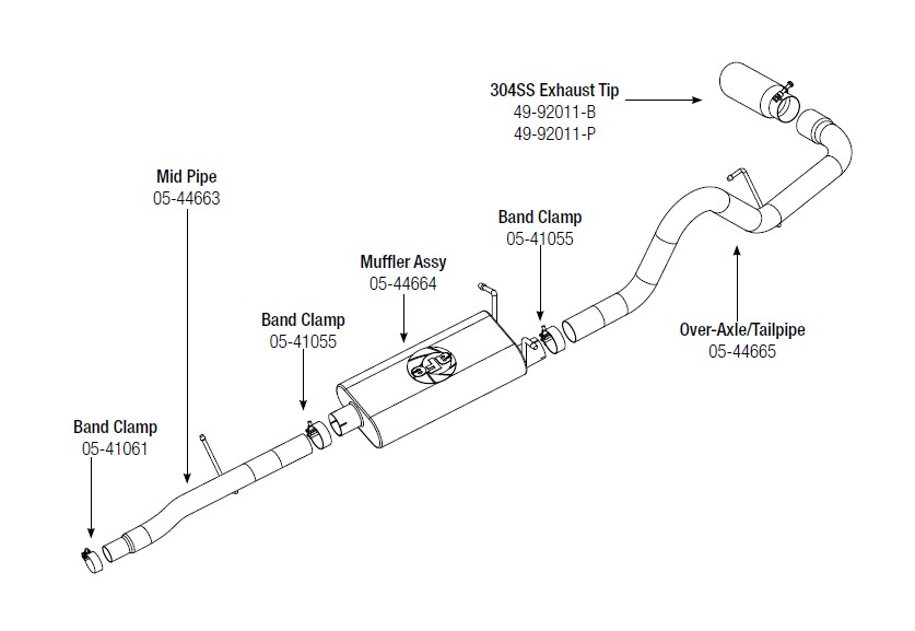 Ford F150 Exhaust System Diagram