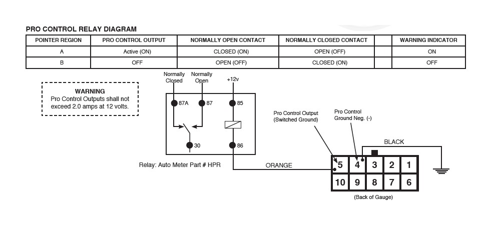 Autometer Fuel Pressure Gauge Wiring Diagram - Wiring Diagram