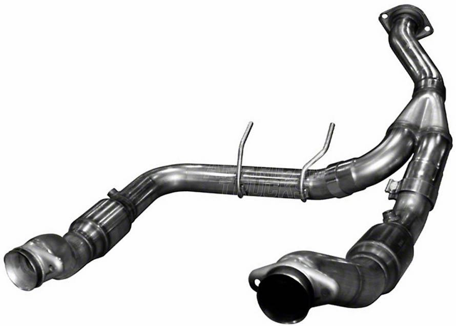 2011-2014 3.5l Ecoboost F150s Kooks Green Catted Downpipe