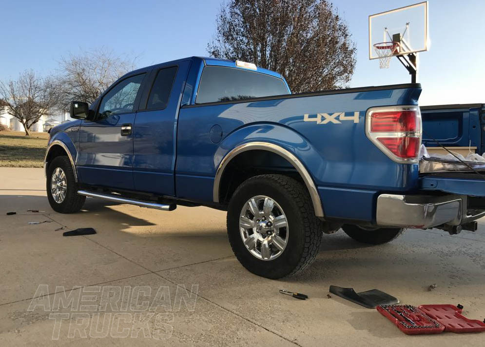 F150 Chrome Fender Flare Trim