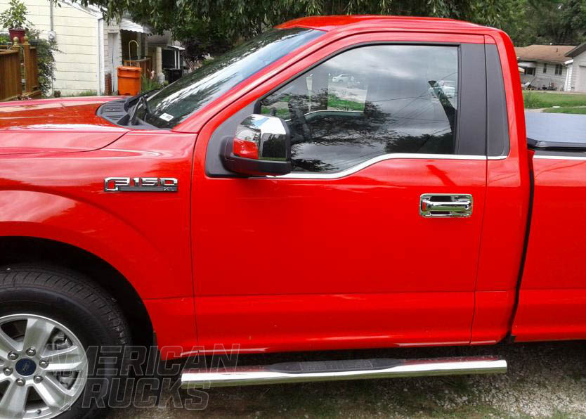 F150 Stainless Steel Side Steps