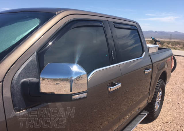 F150 Window Mirror Window Chrome Accents