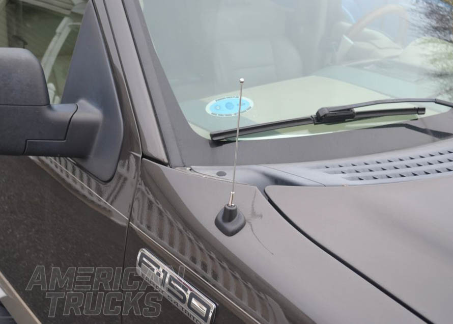 1997-2008 F150 Fixed Chrome Antenna 8 inches
