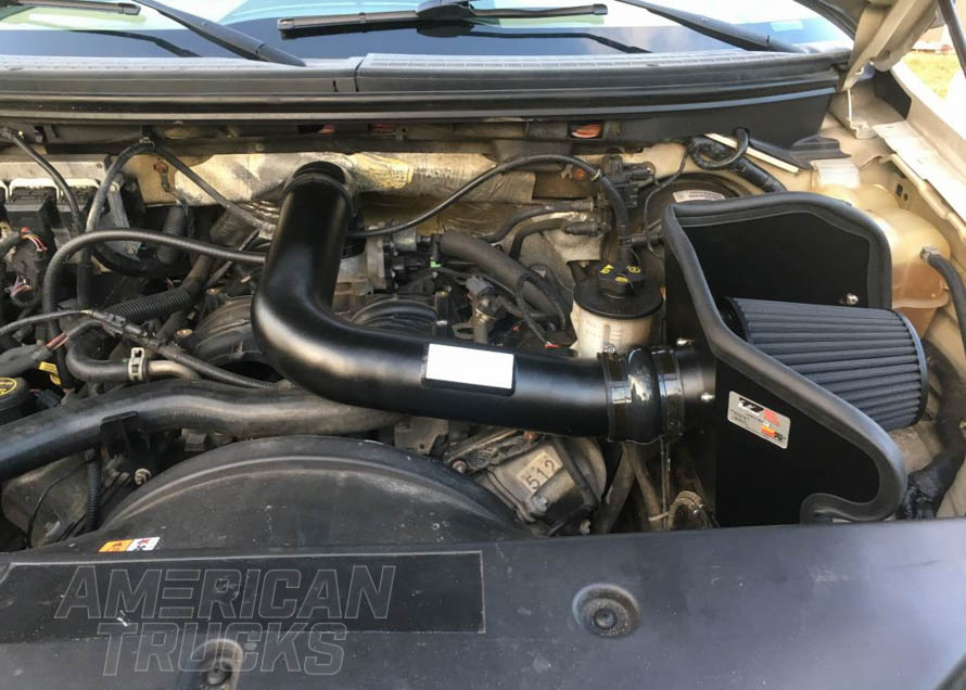 2004-2008 F150 5.4l Cold Air Intake Installed