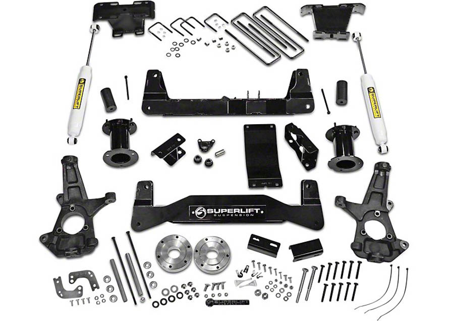 Superlift 6.5 inch Suspension Lift Kit with Superide Rear Shocks