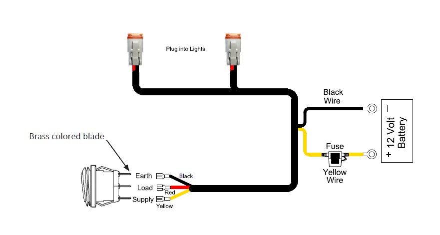 How To Install Kc Hilites C Series C2, Kc Lights Wiring Diagram