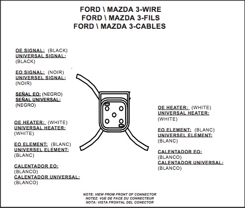 Mazda 3 O2 Sensor Location