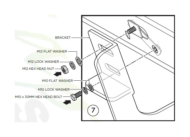 dodge ram running board mounting kit